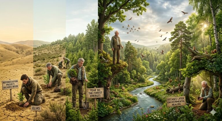This Man Planted Trees EVERY DAY – For 37 Years – The Result is Overwhelming