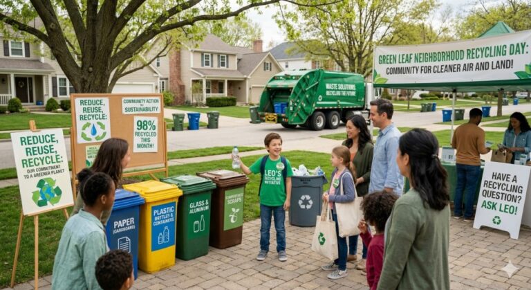 The U.S. Sucks at Recycling, and This 9-Year-Old Is Trying to Fix It