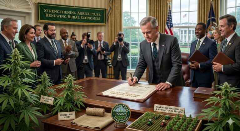Hemp Is Officially Legalized As President Trump Signs The New Farm Bill