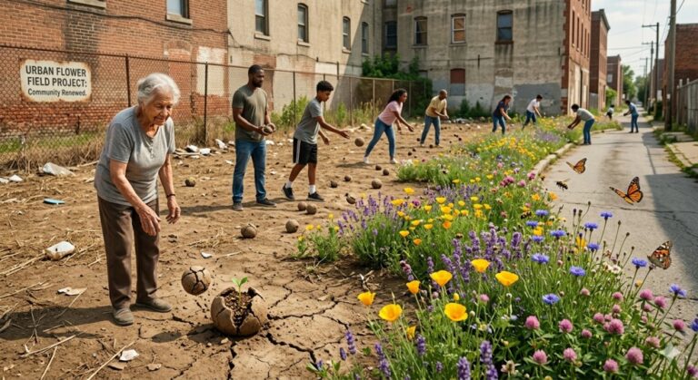 Bomb The SH*T Out Of Your Town With DIY Wildflower Seed Bombs