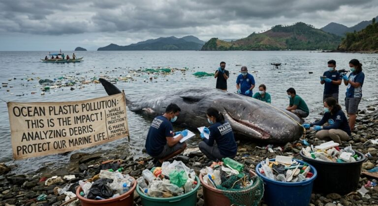 Dead Whale Found in Philippines Had 88 Pounds of Plastic Bags in Its Stomach
