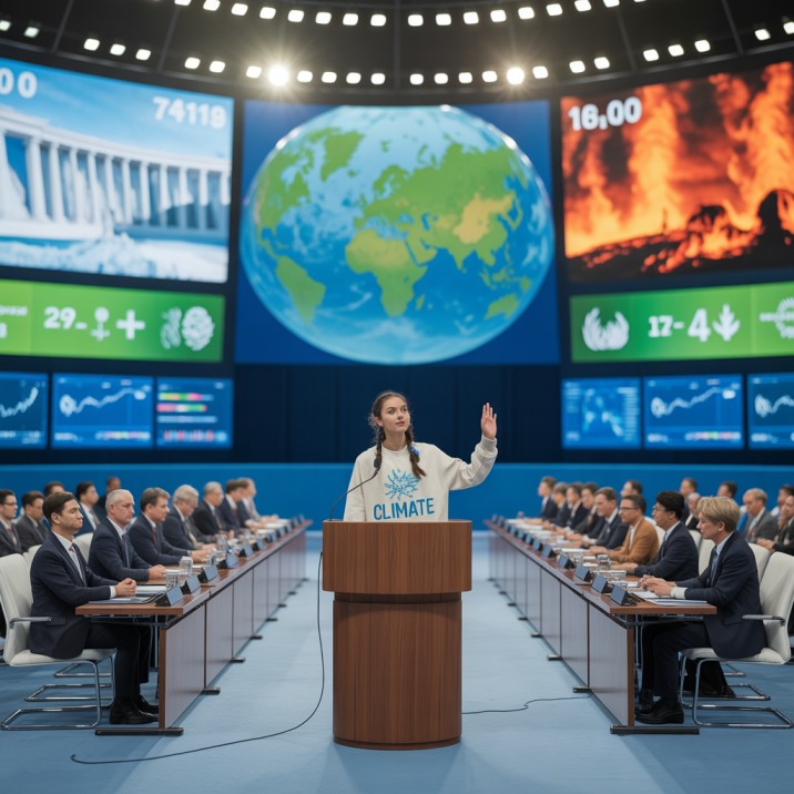 Call the COPs! This Swedish teenager just wrecked U.N. climate negotiators