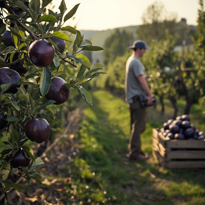 Rare Black Apples Sell For More Than $20 Each – But Farmers Refuse To Plant Them